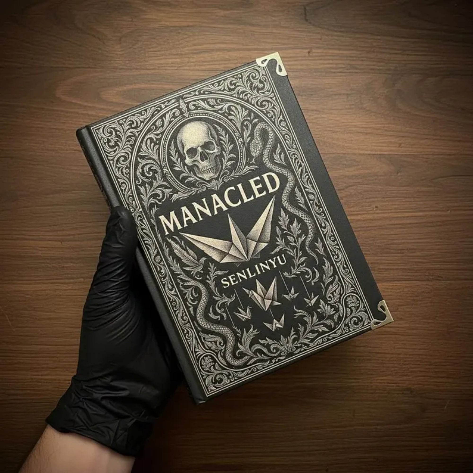 Manacled Rebound Book - Handbound Hardcover Edition with Exclusive Art