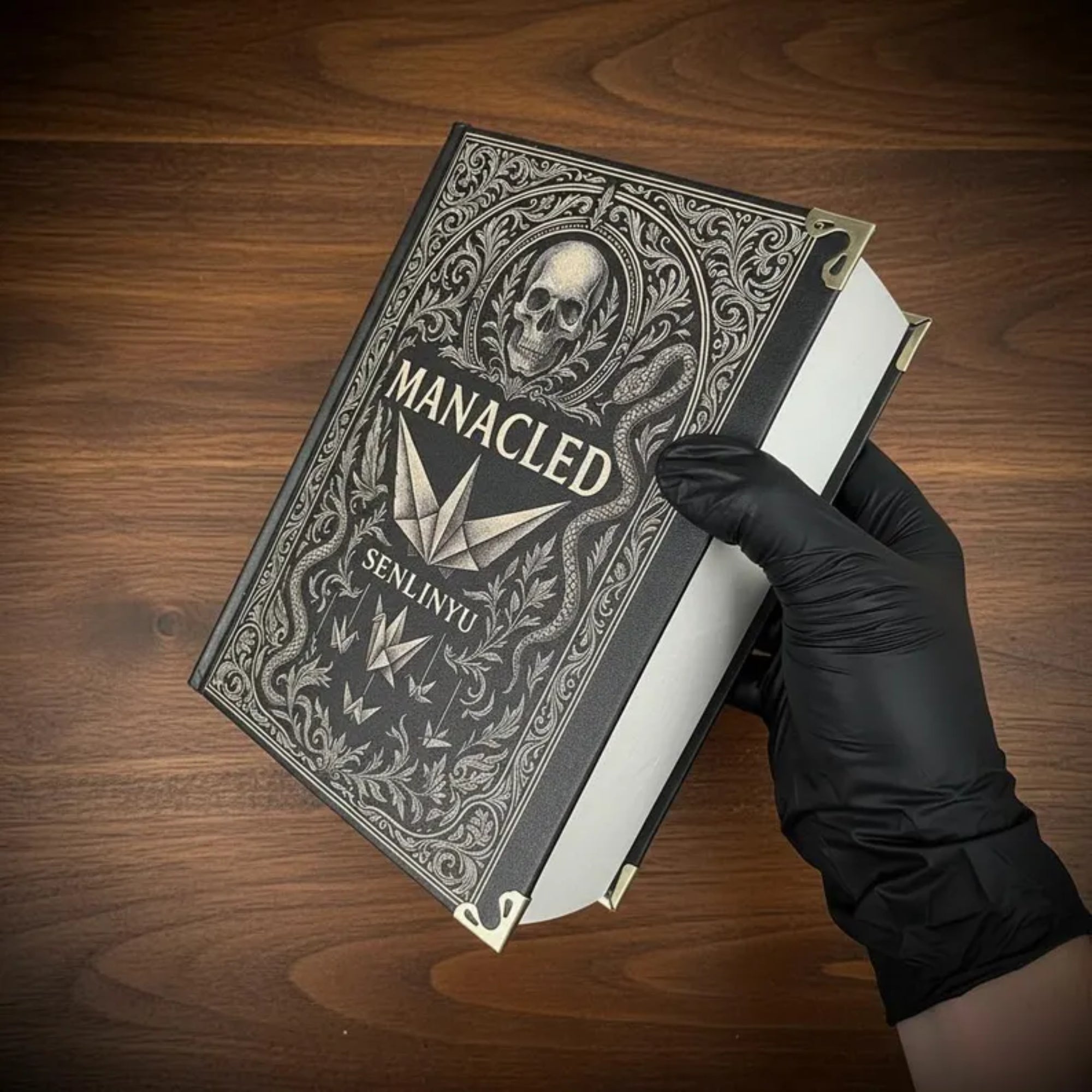 Manacled Rebound Book - Handbound Hardcover Edition with Exclusive Art